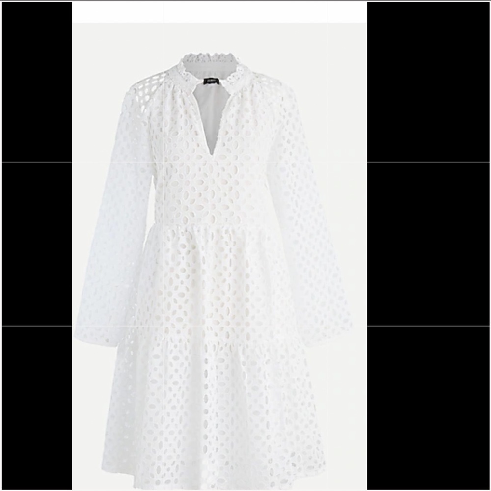J. Crew Eyelet Dress NWT US Size  XL